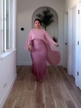 Mauve dress